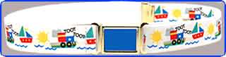 Tugboats Belt/Magnetic Buckle