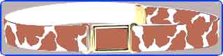 Brown Pinto Belt/Magnetic Buckle