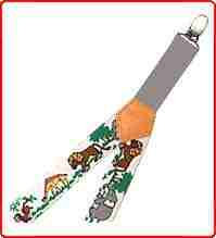 Suspenders for kids with jungle animals